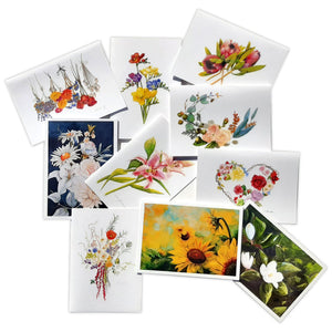 Contemporary Flowers Card Pack by Christina Maassen Contemporary Flowers Card Pack by Christina Maassen