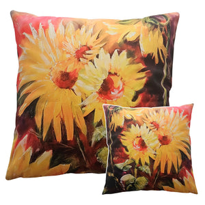 Sunflower Velvet Cushion (Double-sided) Sunflower Velvet Cushion (Double-sided)
