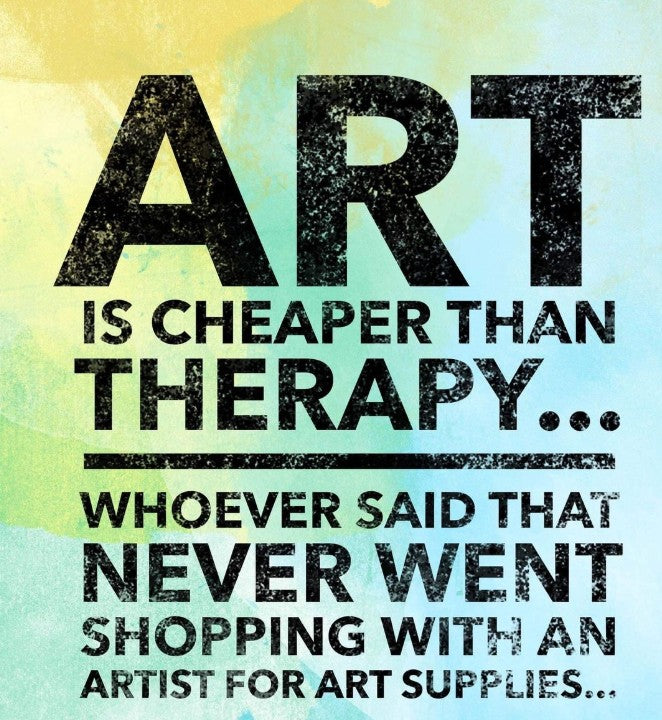 Artists are funny people