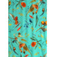 Aussie Wild Flower Scarf - Aqua New Zealand Designed