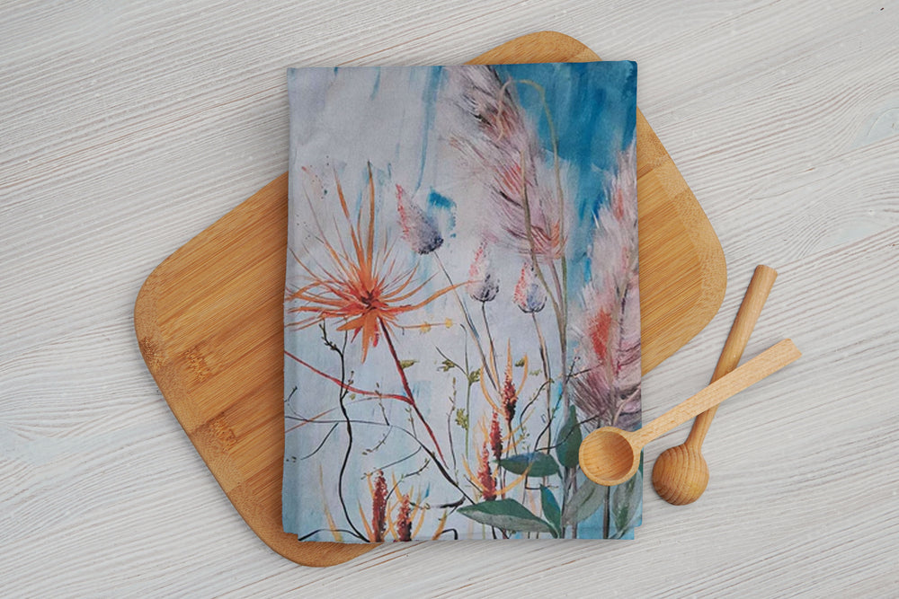 Featuring a stunning, high quality print of delicate dune grasses this tea towel is both practical and beautiful.