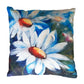 Printed on a stylish linen-look fabric, this cushion captures the cheerful charm of daisies while adding a fresh, natural touch to any setting.