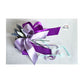 A Lavender themed gift box with Lavender cotton printed scarf, hand cream and soap.