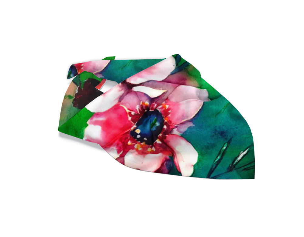 Pink Manuka Silk Scarf