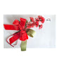 A pohutukawa themed gift box with a merino scarf, a coin purse, hand cream, soap and chocolate. 