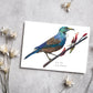 Featuring a detailed print of my original New Zealand Tui drawing, this greeting card captures the charm of one of Aotearoa’s native birds.